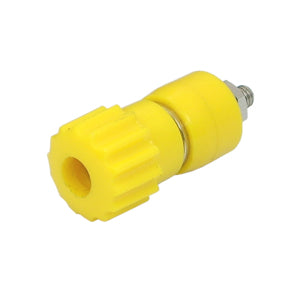 Socket Banana 4mm Yellow 16 A Cap Rg 07 Yl