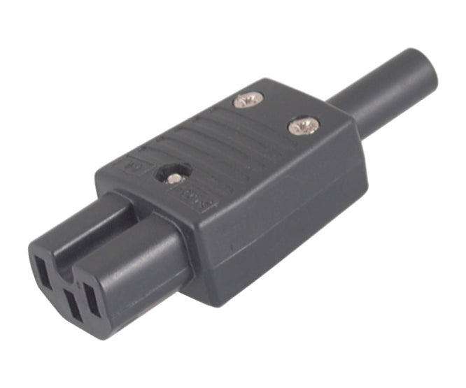 C1 5 Iec Socket In Line Re Wire Keyed Type K24166