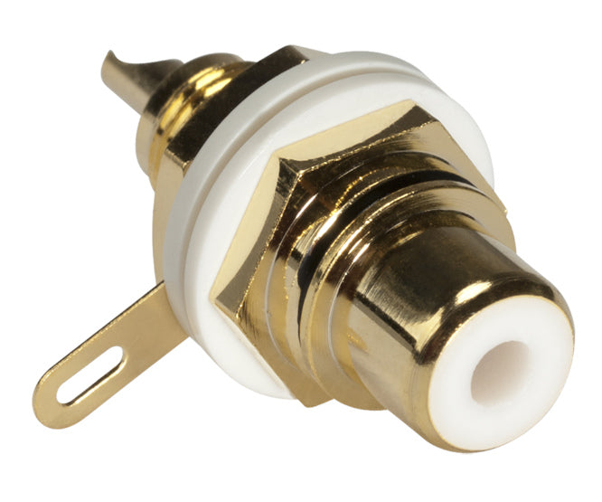 Socket Rca P/M Gold/Pltd Black K29487 Black