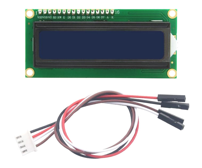 I2 C 1602 Blue Backlight Lcd Display Screen 5 V Ke2052