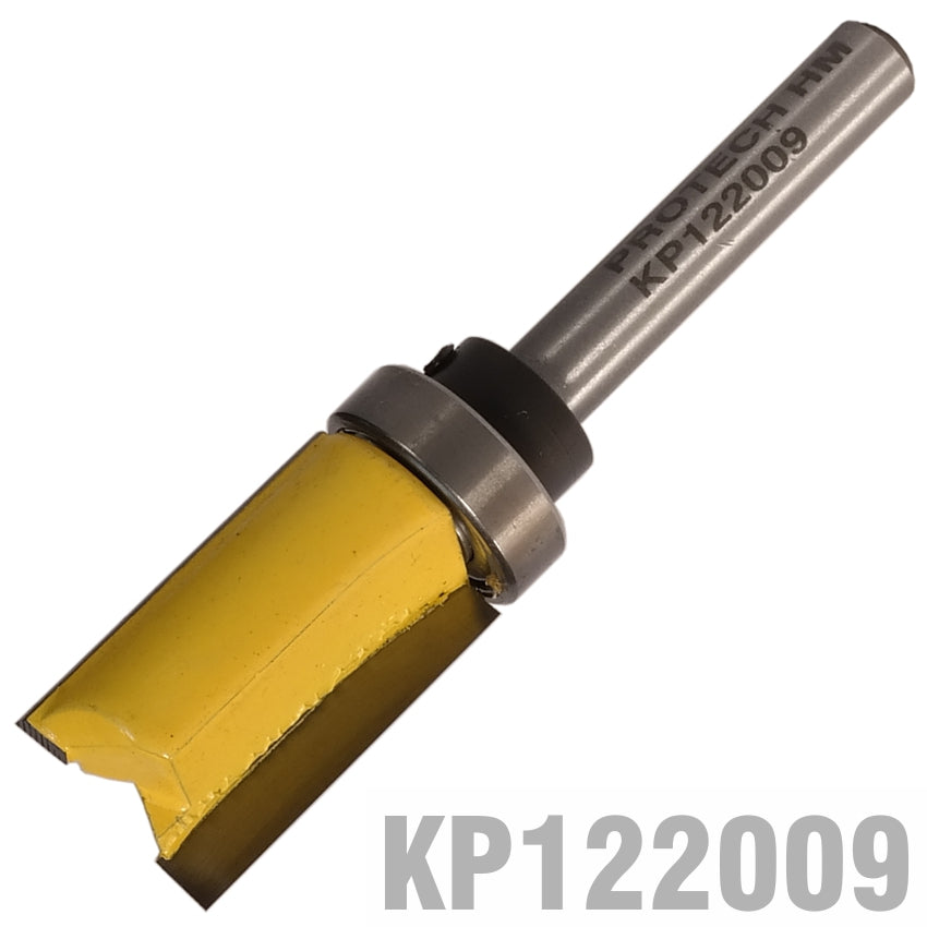 Pattern Flush Trim Bit. With Shank Mounted Bearing 16 Mm X 25 Mm 1/4' Sh