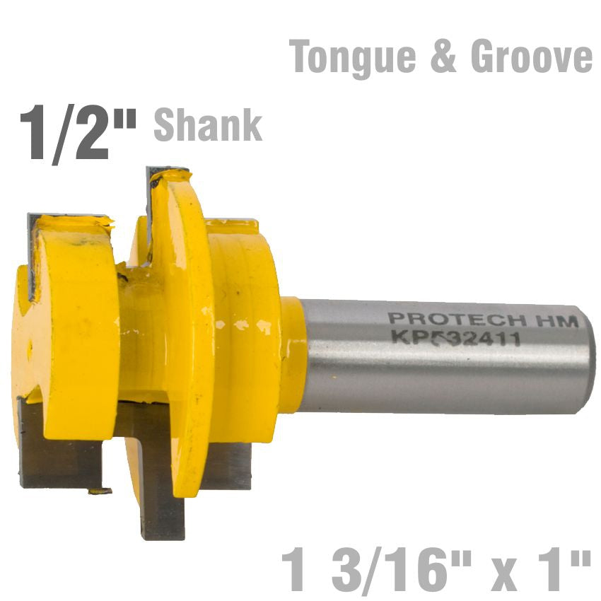 Tongue & Groove Parallel 1 3/16' X 1' 1/2' Shank