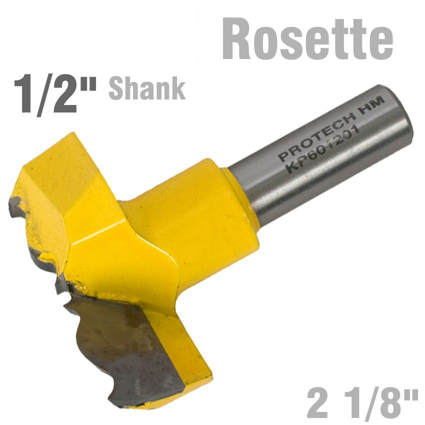 Rosette Bit 54 Mm (2 1/8'cutting Diameter) 1/2' Shank 601201