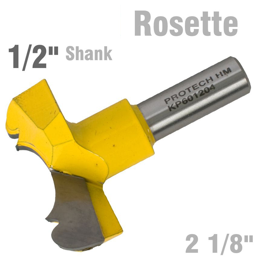 Rosette Bit 54 Mm (2 1/8'cutting Diameter) 1/2' Shank 601204