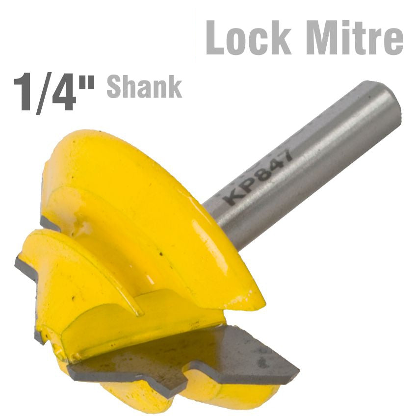 Lock Mitre Bit 1/4' Shank