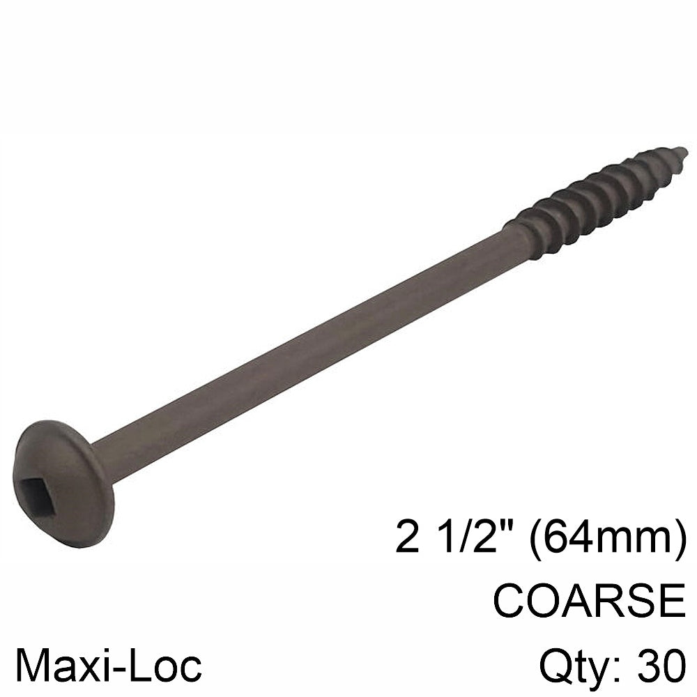 Kreg Hd Protec Kote Pocket Hole Screws 64 Mm 2.50' #14 Coarse Thread Mx