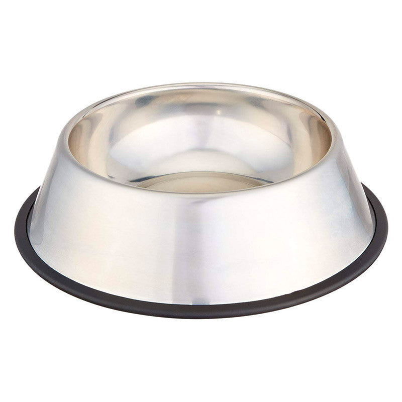 Dog Bowl S/Steel Non Tip Anti Skid 29 Cm /1260 Ml