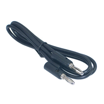 Banana Plug To Plug 4 Mm Lead 900 Mm Black L4139 Black