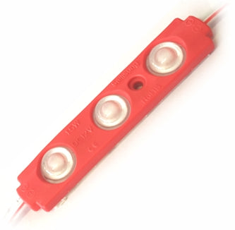 Led Module 3x Red, 620 625nm 1.2 W In Line 7013 5630 1.2 W