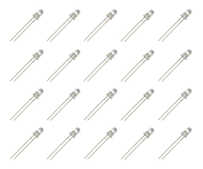 Led 5 Mm Rnd Cl Wt 14 Kmcd Warm 30 Deg 1 K/Bag Cz504 Wwc