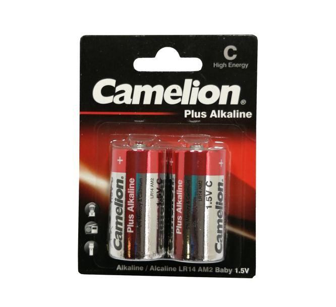 C/R14 Size Battery 1.5 V Super Alkalinee 2/Pack Lr14 Bp2