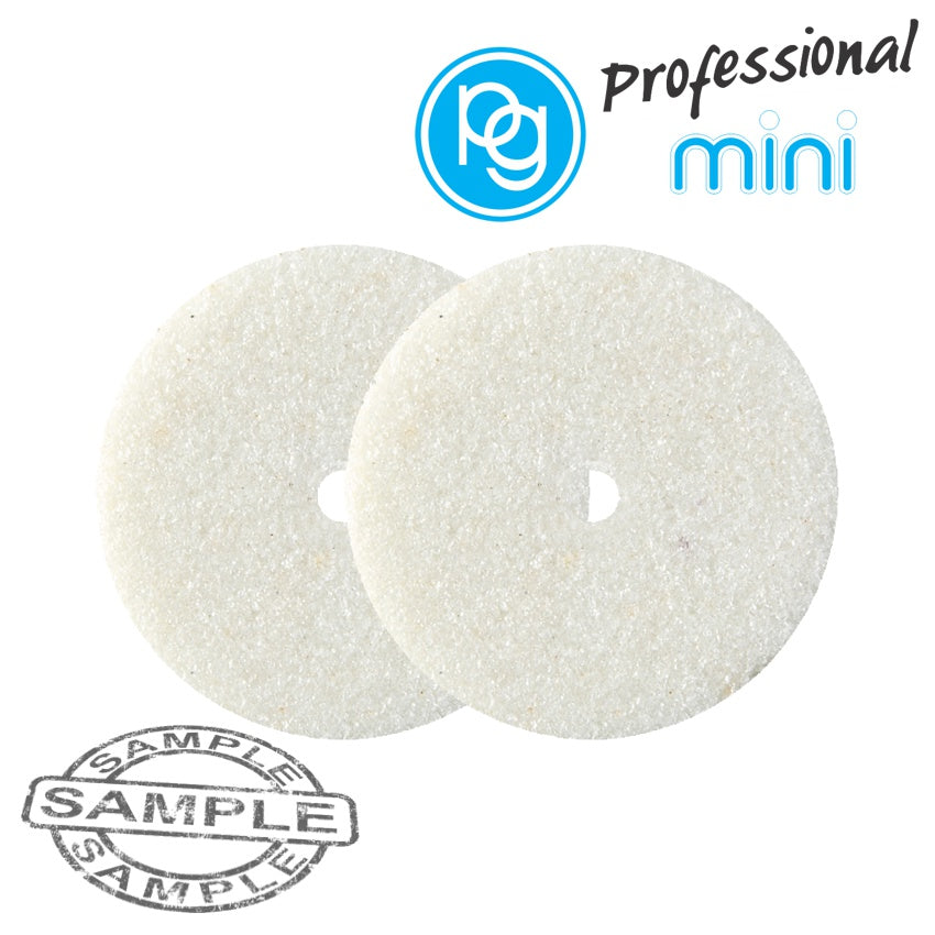 Wheel Grinding Stones.White Abv.22 Mm.2 Pcs