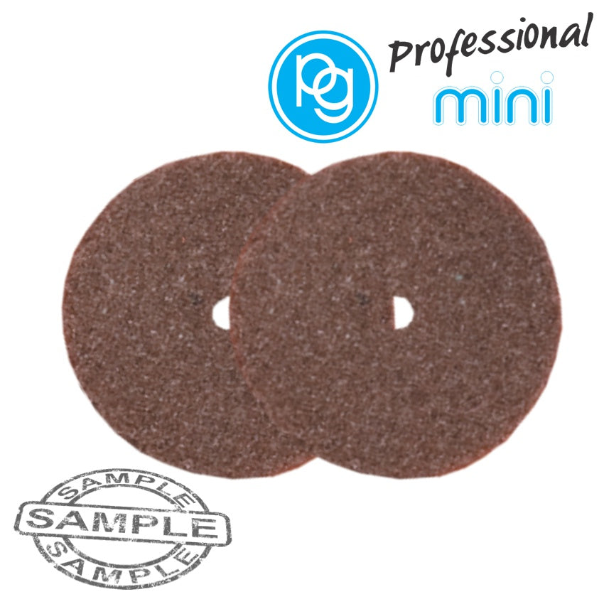 Wheel Grinding Stones. Brown Abv.22 Mm.2 Pcs