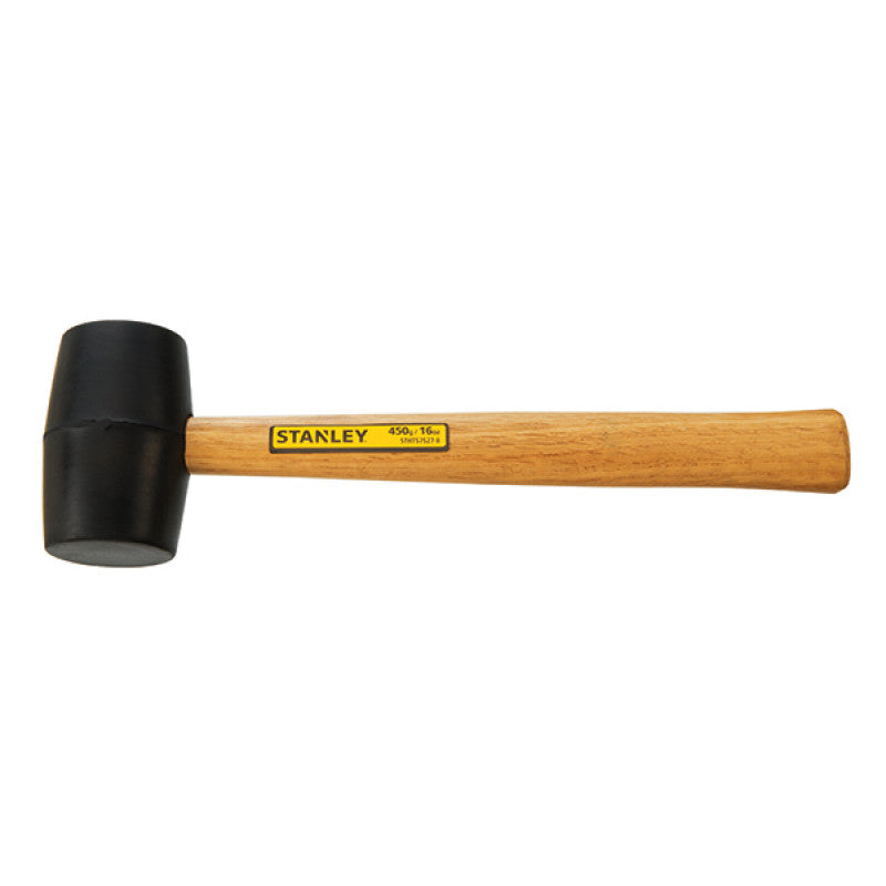 Stanley Rubber Mallet Wooden Handle 680 G