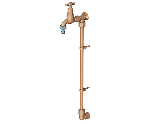 Pro Close Garden Tap 22 Mm With Stand Pipe Complete