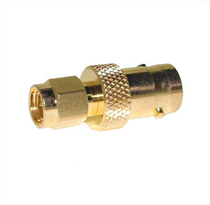 Adapter Sma Plug To Bnc Socket, Gold M5016 Z