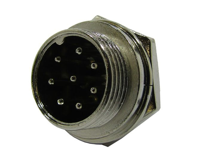 8 W 16mm P/M Mic Plug 5 A 125 V Aviation Connector M5902 G