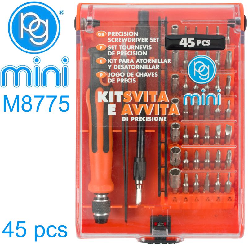 Precision Screwdriver Bit Set 45 Pcs