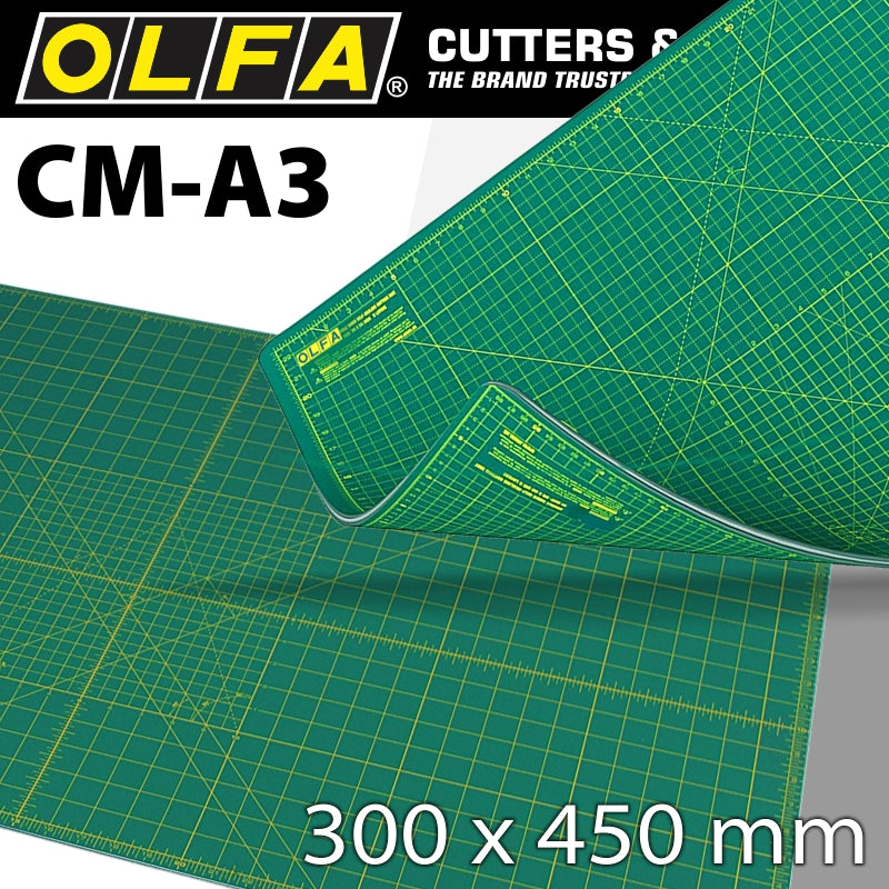 Olfa Cutting Mat 300 X450 Mm A3 Craft Multi Purp