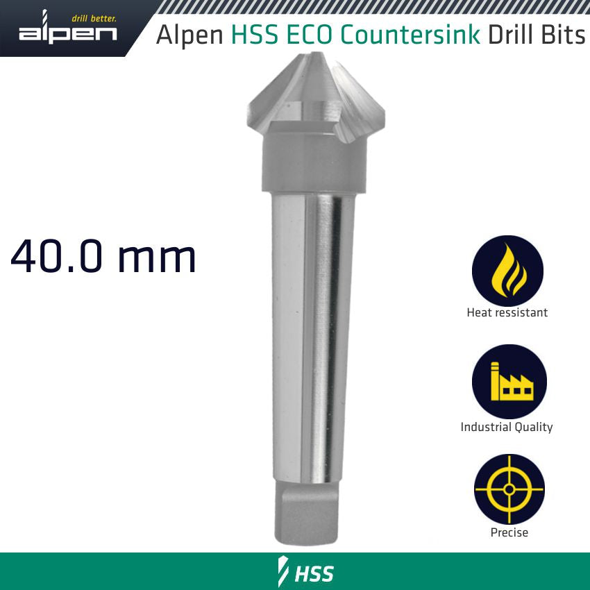 Hss Eco Countersink 90°. &Oslash;40.0 Din 335. Shape D. Conical