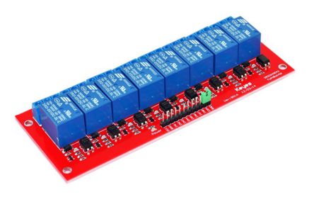 8 Ch Relay 5 V Coil Module 10 A@220 Vac Md0011 5 Vdc Coil