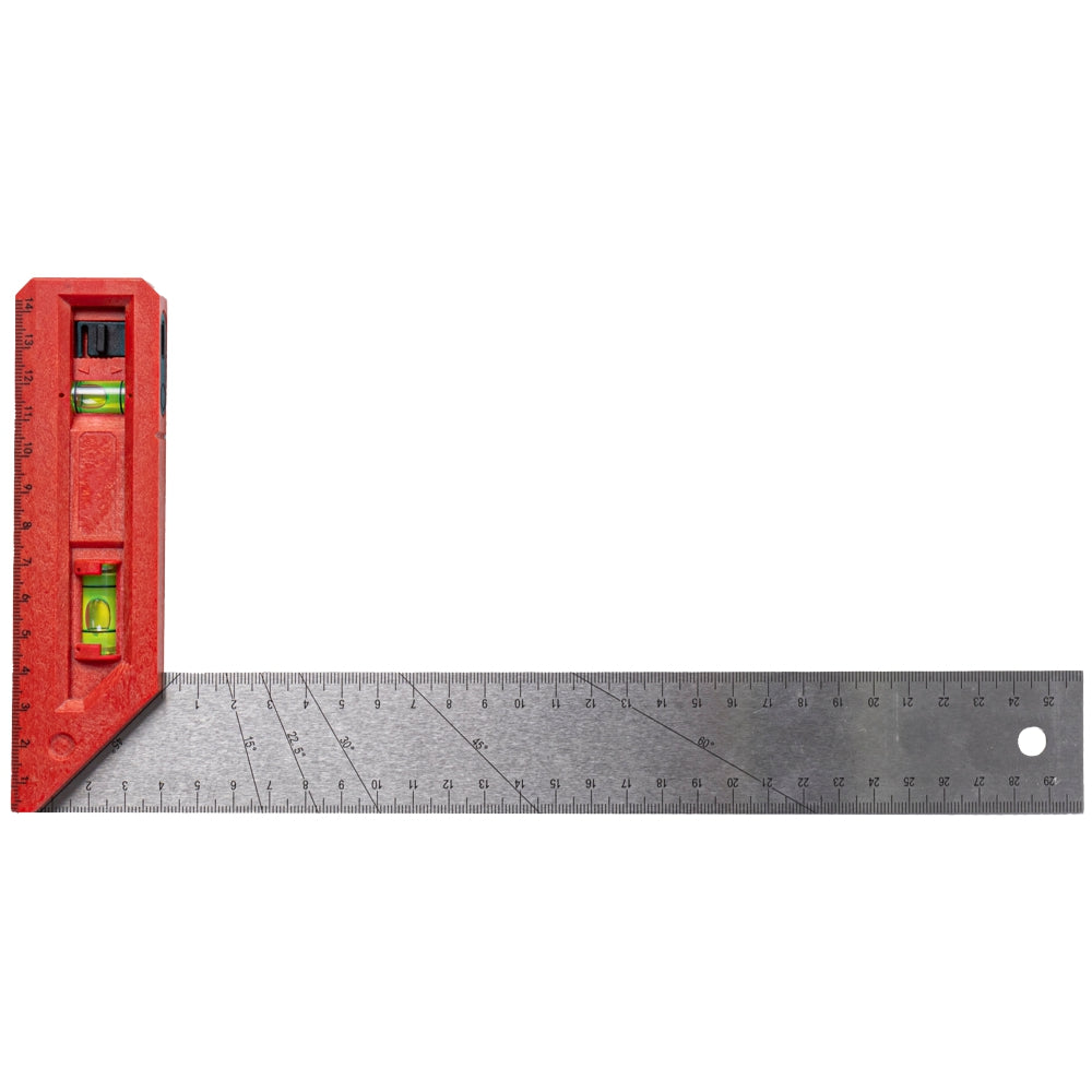 Try Square 300 Mm X 150 Mm With Level & Plumb Vial