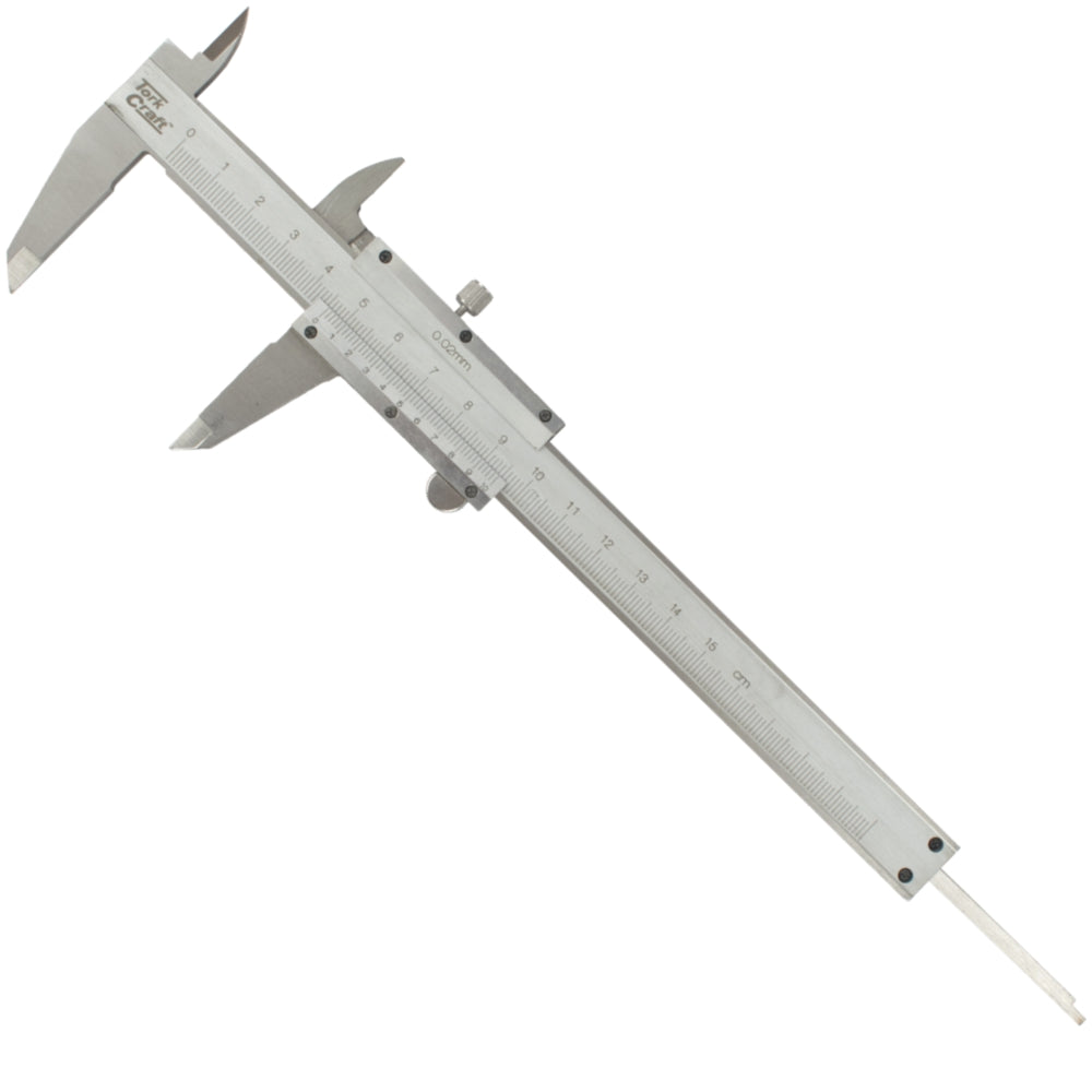 Vernier 150 Mm Stainless Steel Metric 0.02 Mm Acc