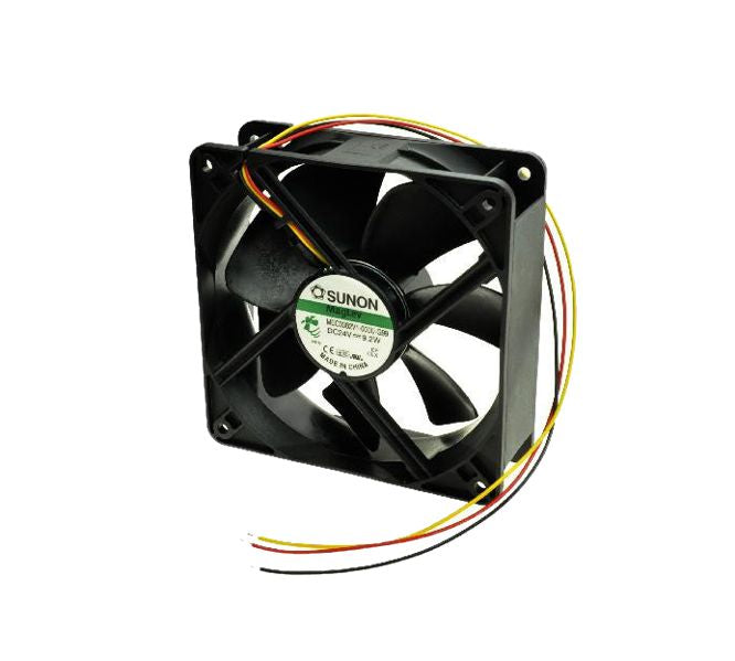 24 Vdc Axial Fan 120sqx38mm Vapo 116 Cfm 3 Wire Mec0382 V2 0000 G99