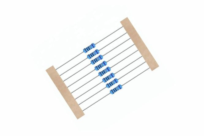 Resistor 1/4 W Round M/F 1% 1 K Mf25 1 K0 F Tb