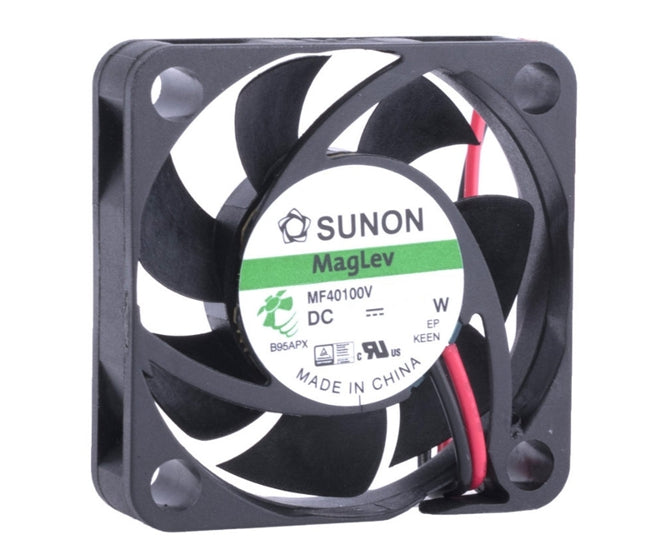 12 Vdc Axial Fan 40sqx10mm Vapo 8 Cfm Lead Mf40101 V1 10000 A99