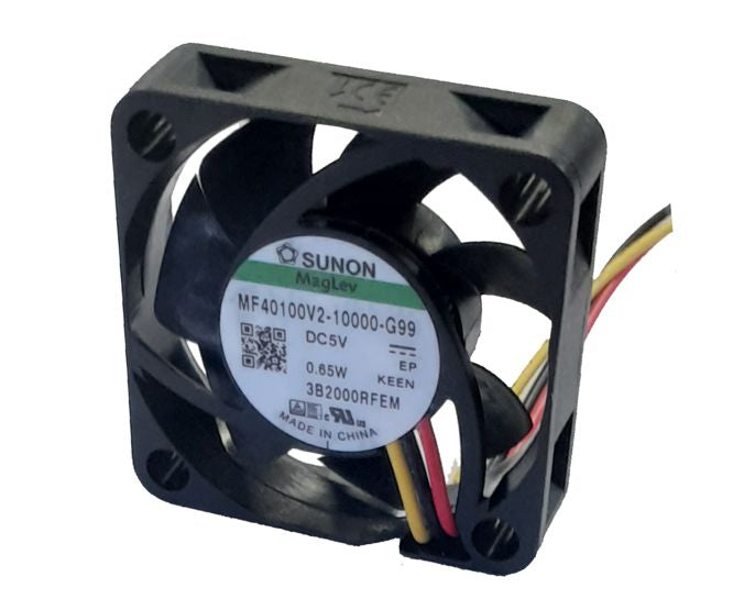 5 Vdc Axial Fan 40sqx10mm Vapo 8 Cfm 3 Wire Mf40100 V2 10000 G99