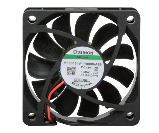 12 Vdc Axial Fan 60sqx15mm Vapo 26.4 Cfm Lead Mf60151 V1 10000 A99