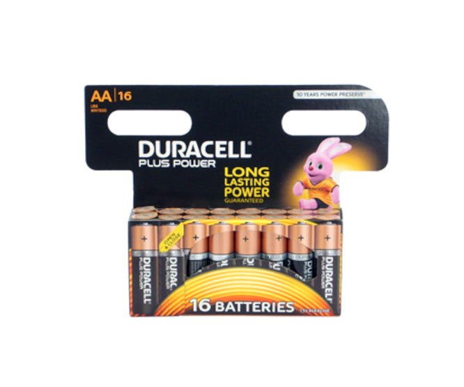 R6/Aa Duracell Ibhethri 1.5 V Alkaline 16/Pack Mn1500 B16