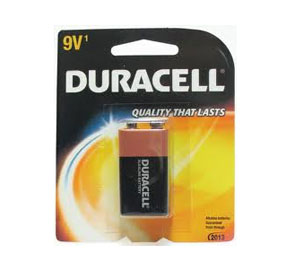 Pp3=9 V=Duracell Battery Alkaline Mn1604 B1