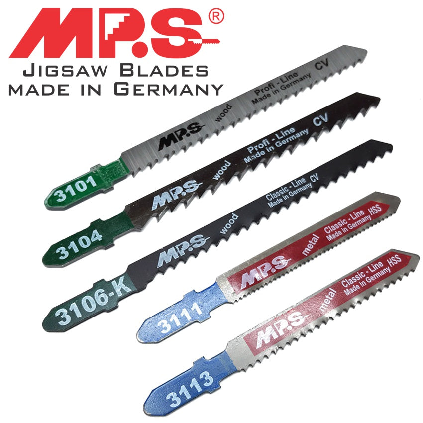 Jigsaw Blade Box Set 10 Piece 3 X3101 3 X3104 2 X3106 K 1 X3111 1 X3113