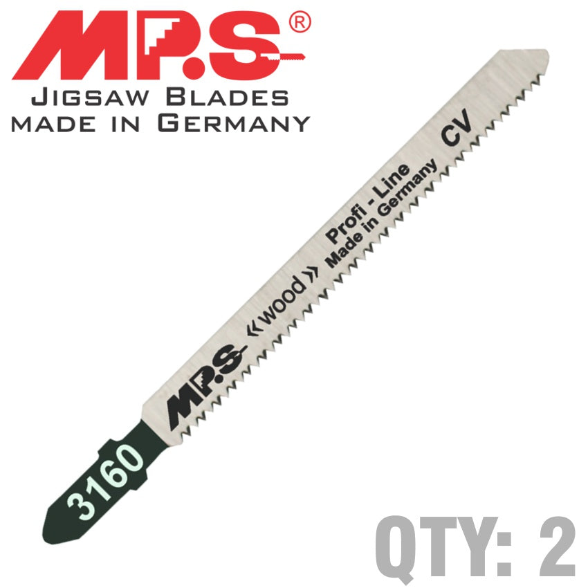 Jigsaw Blade Wood Fine Cut T Shank 110 Mm 12 Tpi