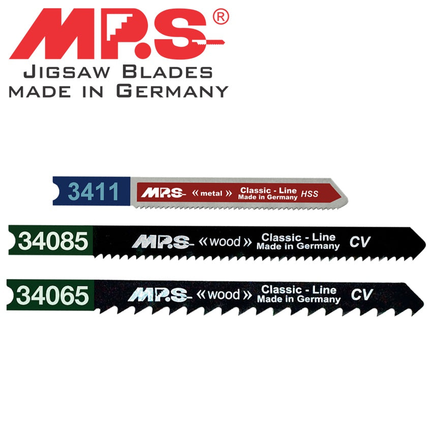 Jigsaw Blade Set 3 Piece B&D Shank