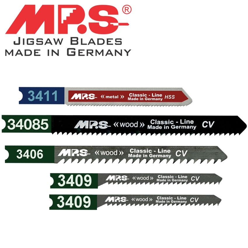 Jigsaw Blade Set 5 Piece B&D Shank