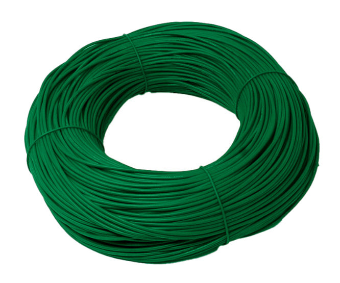 Wire M/S Csa=0.34 O=1.6 Green 100m/Roll Ul1007 Str Awg22 Green