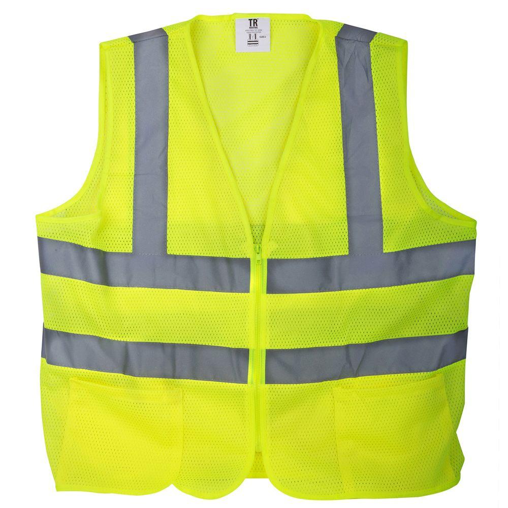 Vest Day Glow Lime Med