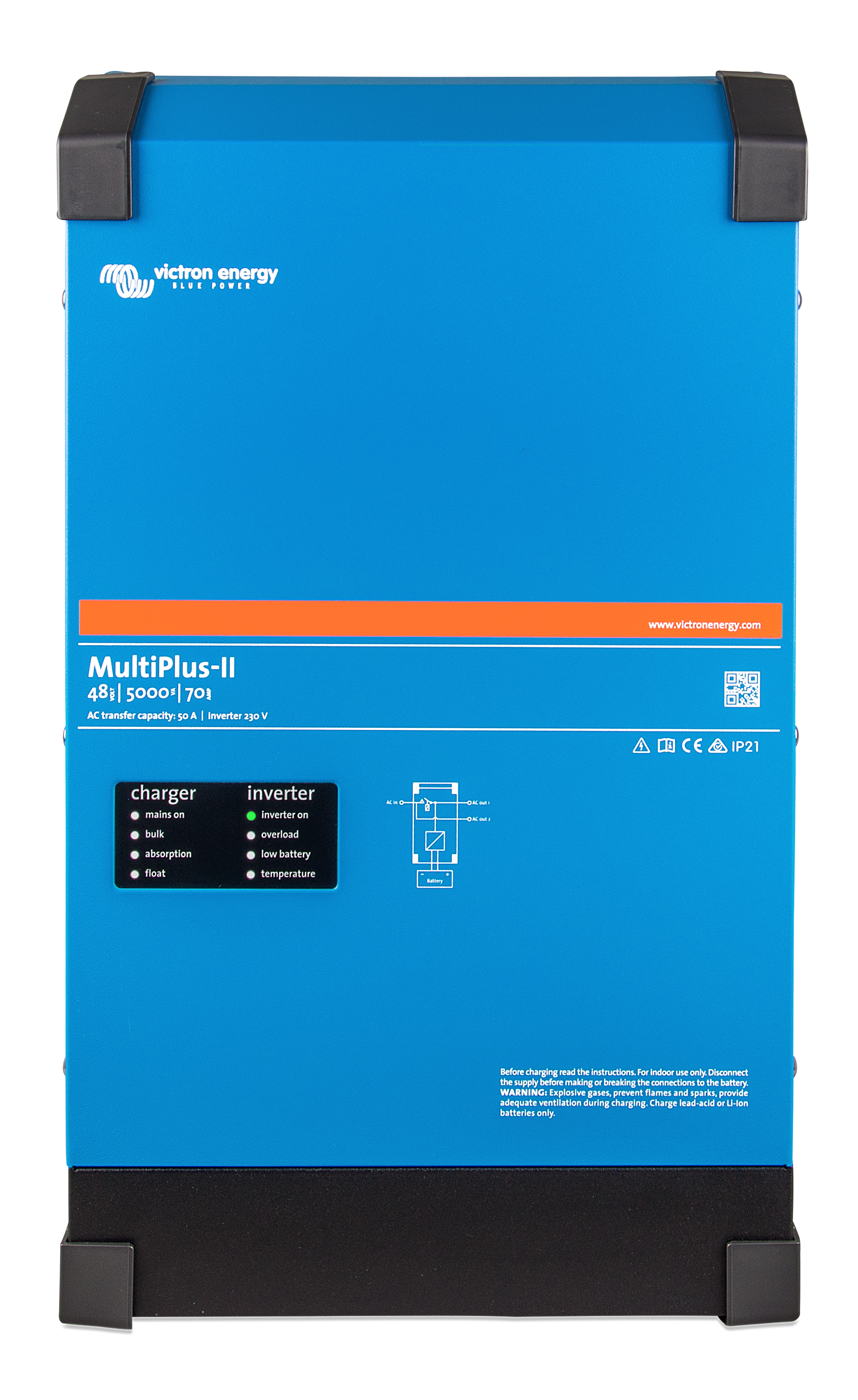 MultiPlus-II 48V 5kVA (front)