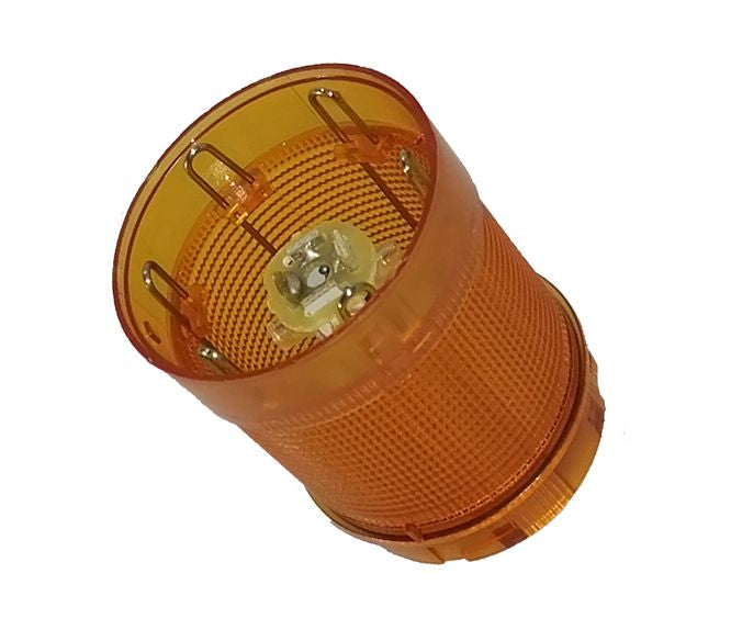 Signal Tower Light Cap Yellow Flash/Steady 24 Vac/Dc Tl Nlt 50 Ly2