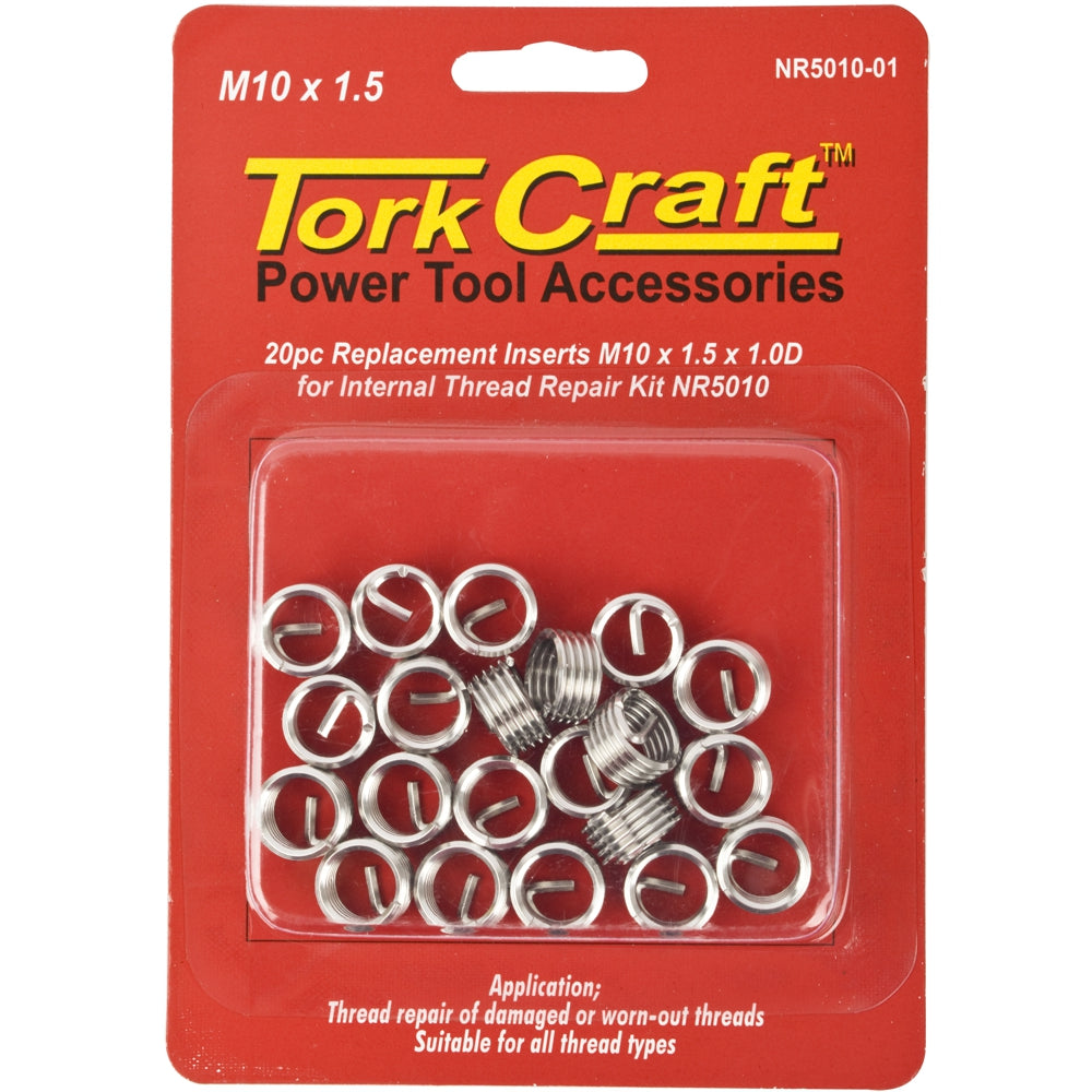 Thread Repair Kit M10 X 1.5 X 1.0 D Repl. Inserts For Nr5010