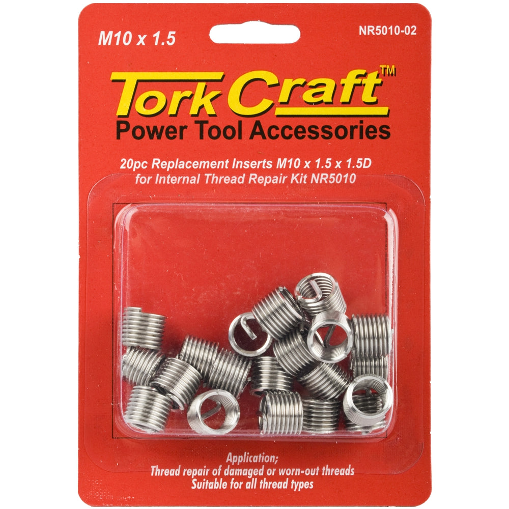 Thread Repair Kit M10 X 1.5 X 1.5 D Repl. Inserts For Nr5010