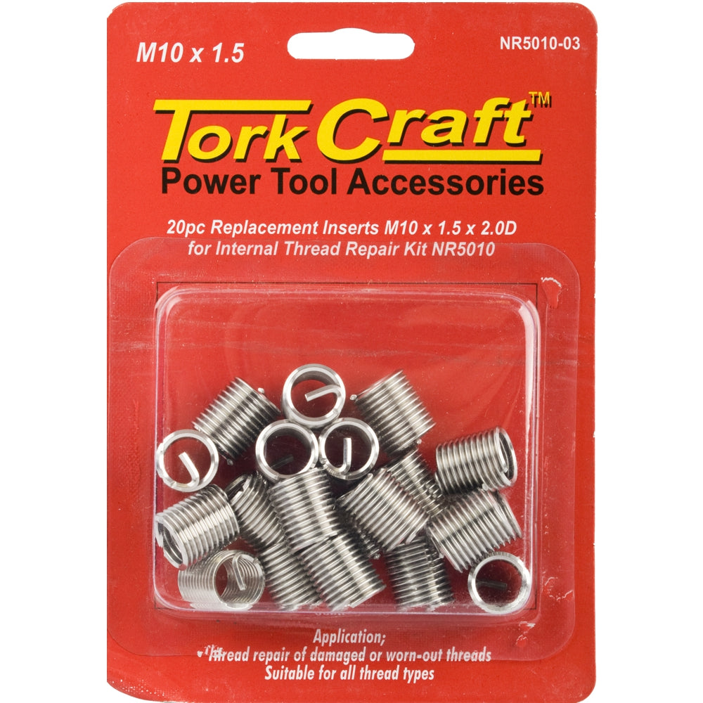 Thread Repair Kit M10 X 1.5 X 2.0 D Repl. Inserts For Nr5010