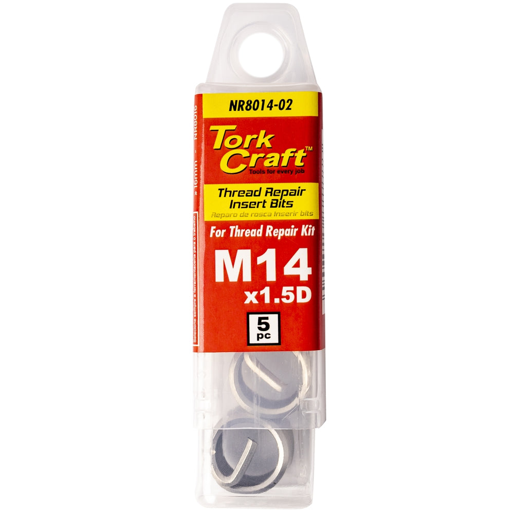 Thread Repair Kit M14 X 1.5 D Replacement Inserts 5 Pce