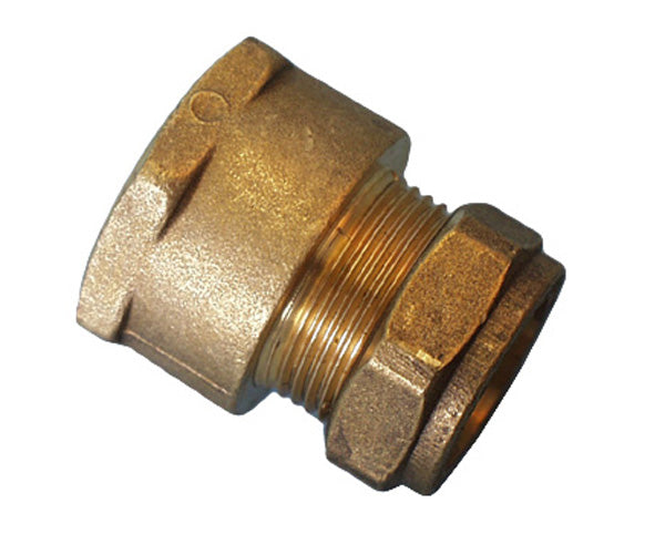 Compression Brass Coupler Cxfi 22 Mm 3/4 Inch Sabs