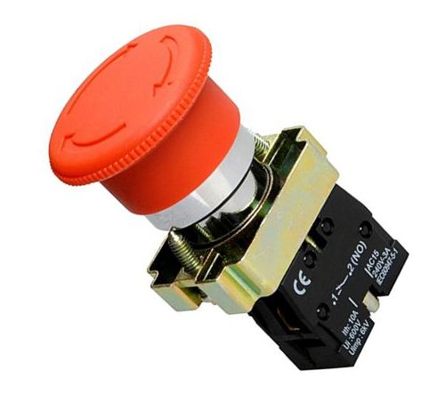 22mm Emergency Stop Reset Return Push Button No Pb Adp2 Bs541