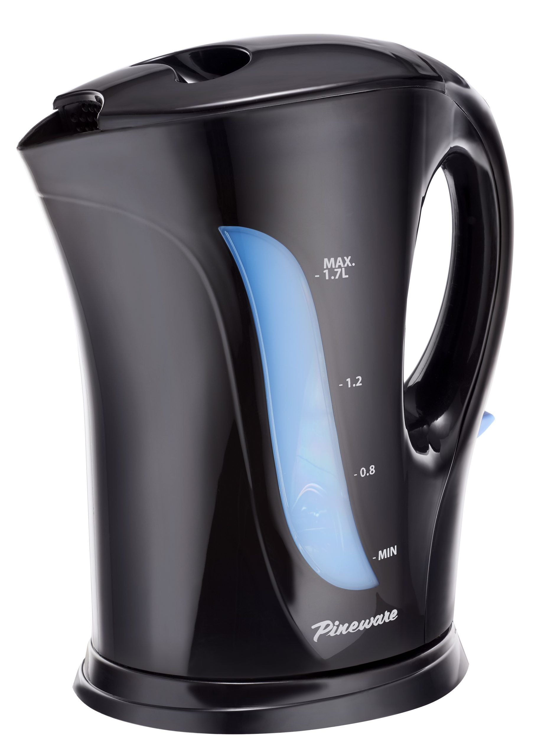 Pcpk03 Pw Black Cordless Kettle