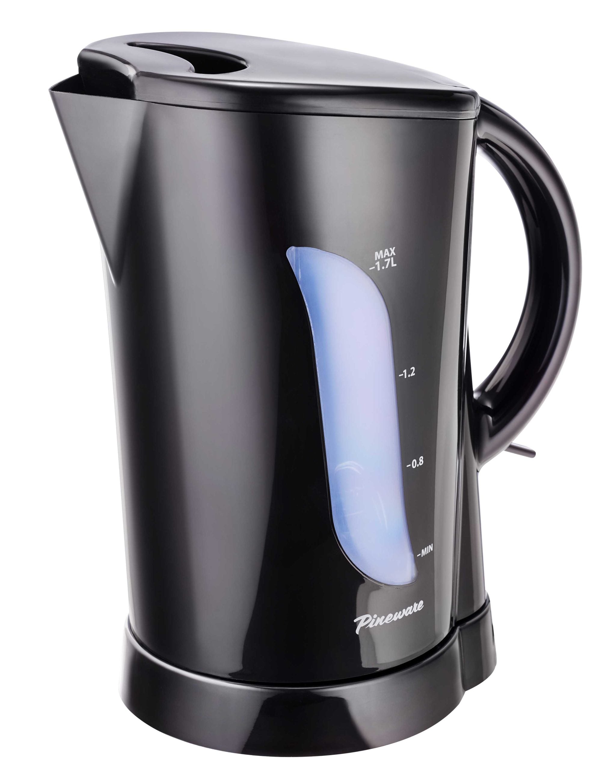 Pcpk20 Pineware 1.7L Cordless Kettle Black